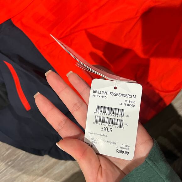 Salomon BRILLIANT SUSPENDERS Men's Pants Snow WaterProof Ski Pants 3XL - Picture 7 of 11